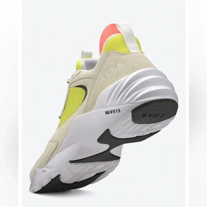 ARKK Danmark Kanetyk Suede W13 Off White Neon Lime - Women sizs